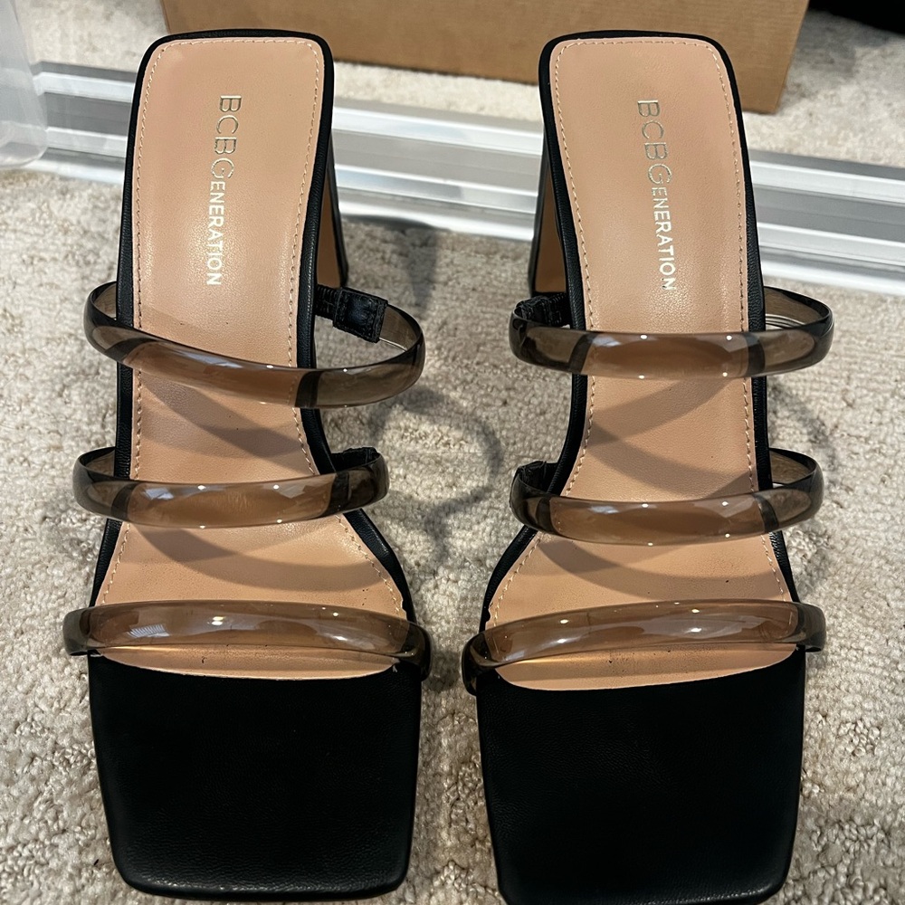 Black heels